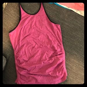 Lululemon tank top, low back, excellent condition